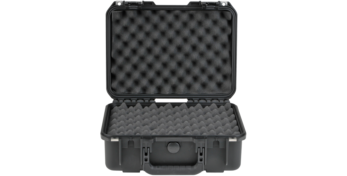 iSeries Pistol Case, 15" x 10" x 6" Layered Foam, Black