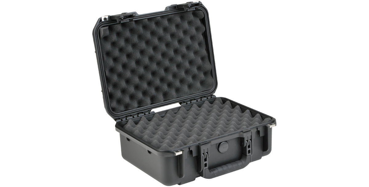 iSeries Pistol Case, 15" x 10" x 6" Layered Foam, Black