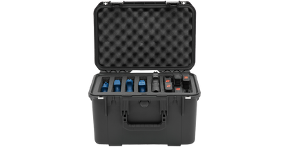 iSeries Multi Hand gun case, custom foam, 4 gun, Black