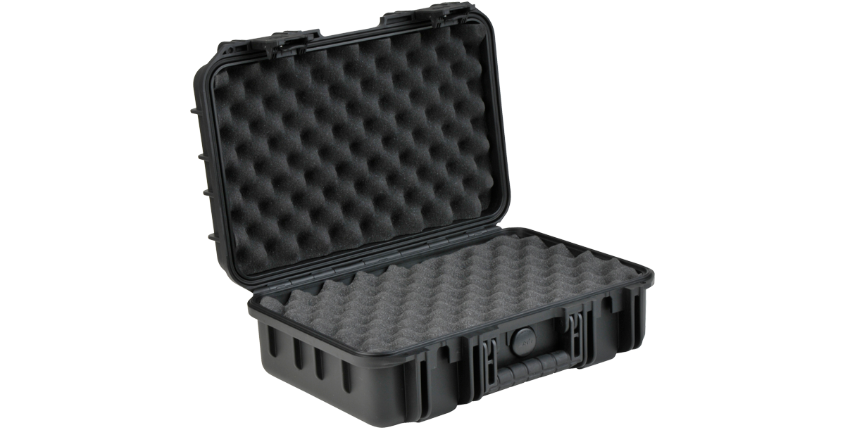 iSeries Pistol Case, 16" x 10" x 5 1/2" Layered Foam, Black