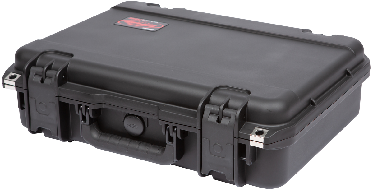 iSeries Pistol Case, 18" x 13" x 5" Layered Foam, Black