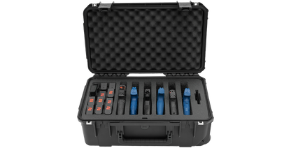 iSeries Multi Hand gun case, custom foam, 6 gun, Black