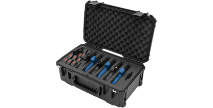iSeries Multi Hand gun case, custom foam, 6 gun