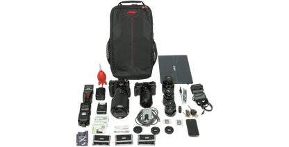 iSeries Deluxe Grab & Go Reel Tank Backpack by Think Tank w/Hardcase