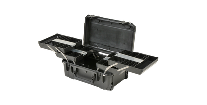 iSeries Tackle Box With Pull Out Trays w/Wheels
