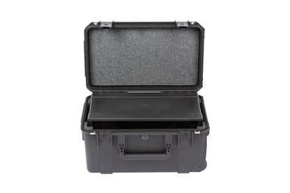 iSeries Case w Removeable 3U Injection Molded 9 Deep Rack Cage, TSA Latches, Wheels