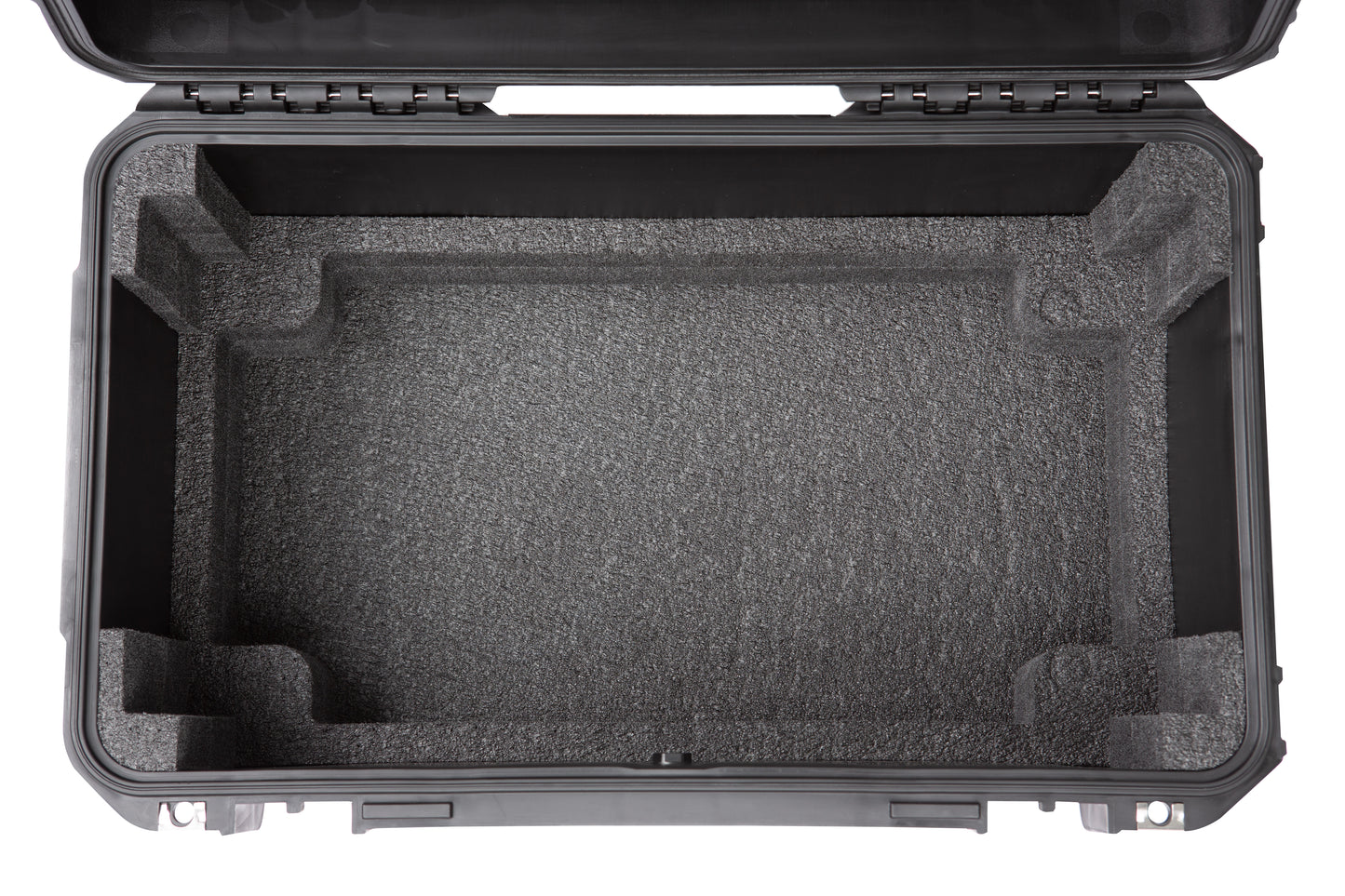 iSeries Case w Removeable 3U Injection Molded 9 Deep Rack Cage, TSA Latches, Wheels