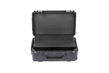 iSeries Case w Removeable 2U Injection Molded 9 Deep Rack Cage, Carry-on size, TSA Latches, Wheels