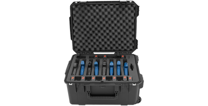 iSeries Multi Hand gun case, custom foam, 8 gun