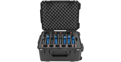 iSeries Multi Hand gun case, custom foam, 8 gun, Black