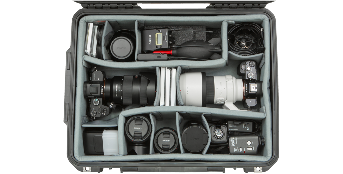 iSeries 3i-2015-7 Case w/Think Tank Designed Dividers