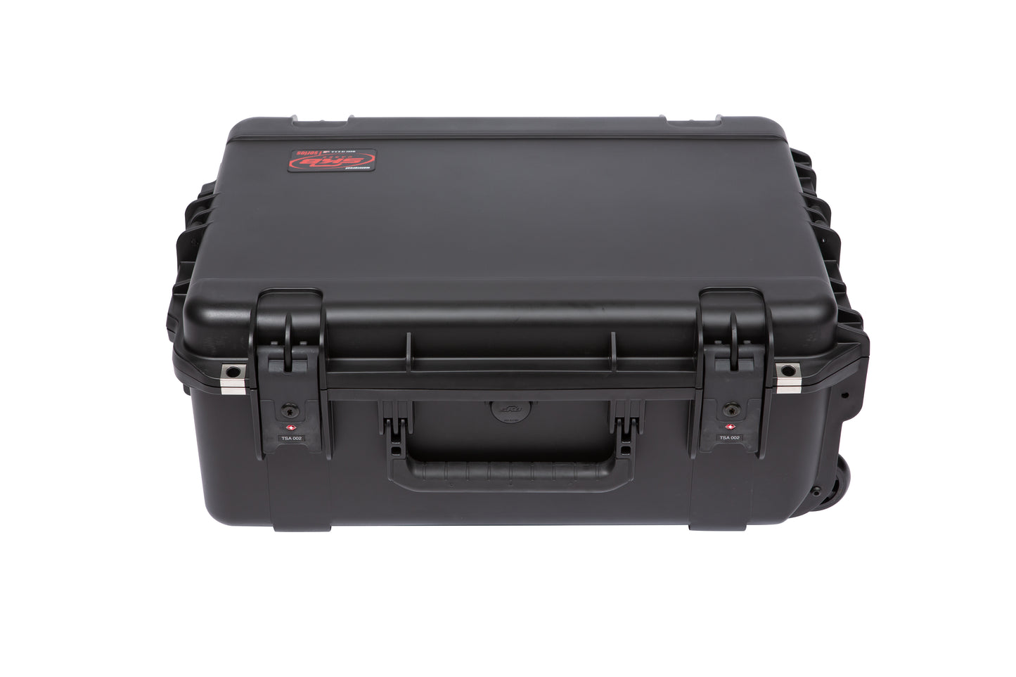 iSeries Case with Removeable 2U Injection Molded 13 Deep Rack Cage, TSA Latches, Wheels