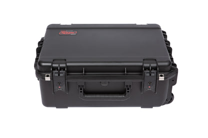 iSeries Case with Removeable 2U Injection Molded 13 Deep Rack Cage, TSA Latches, Wheels