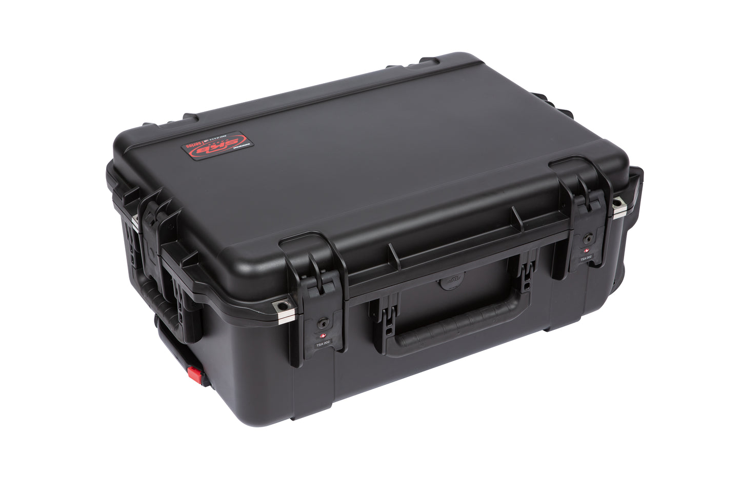 iSeries Case with Removeable 2U Injection Molded 13 Deep Rack Cage, TSA Latches, Wheels