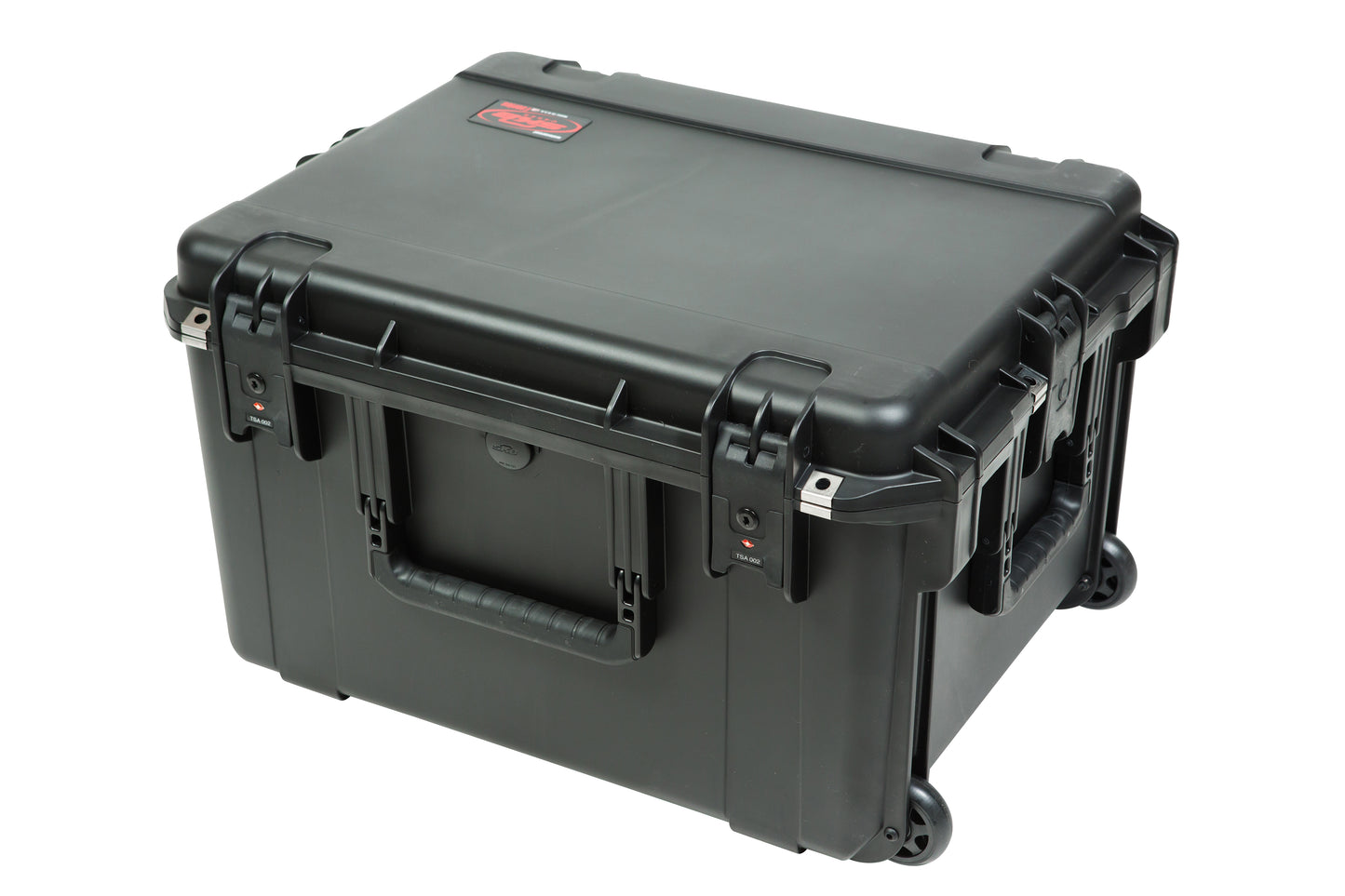 iSeries Case with Removeable 3U Injection Molded 20 Rack Cage, TSA Locking Latches, Wheels
