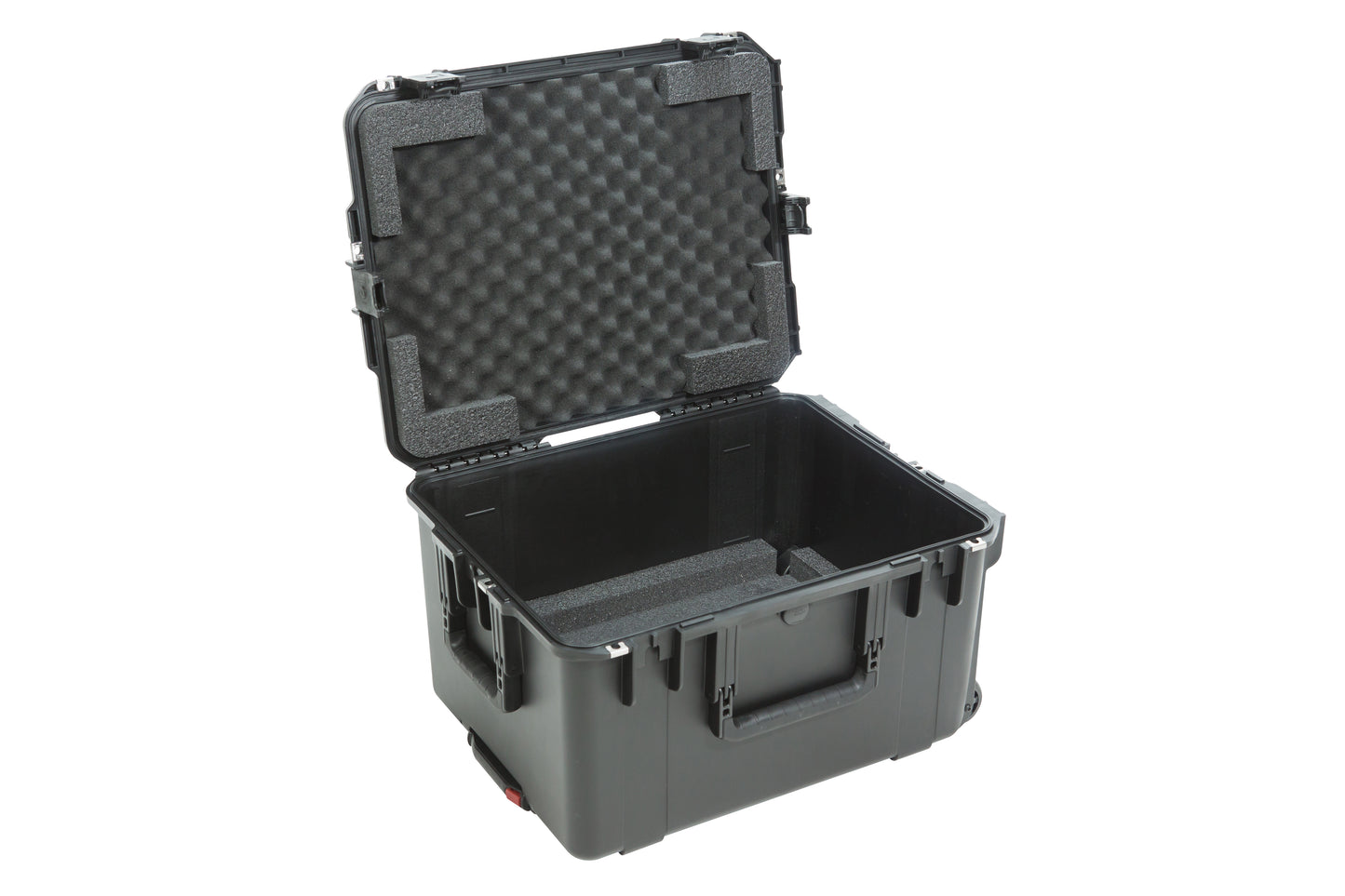 iSeries Case with Removeable 3U Injection Molded 20 Rack Cage, TSA Locking Latches, Wheels