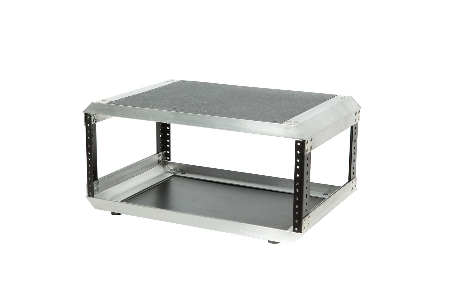 iSeries Case with Removeable 3U Injection Molded 20 Rack Cage, TSA Locking Latches, Wheels