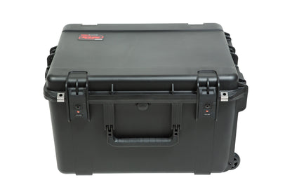 iSeries Case with Removeable 3U Injection Molded 20 Rack Cage, TSA Locking Latches, Wheels