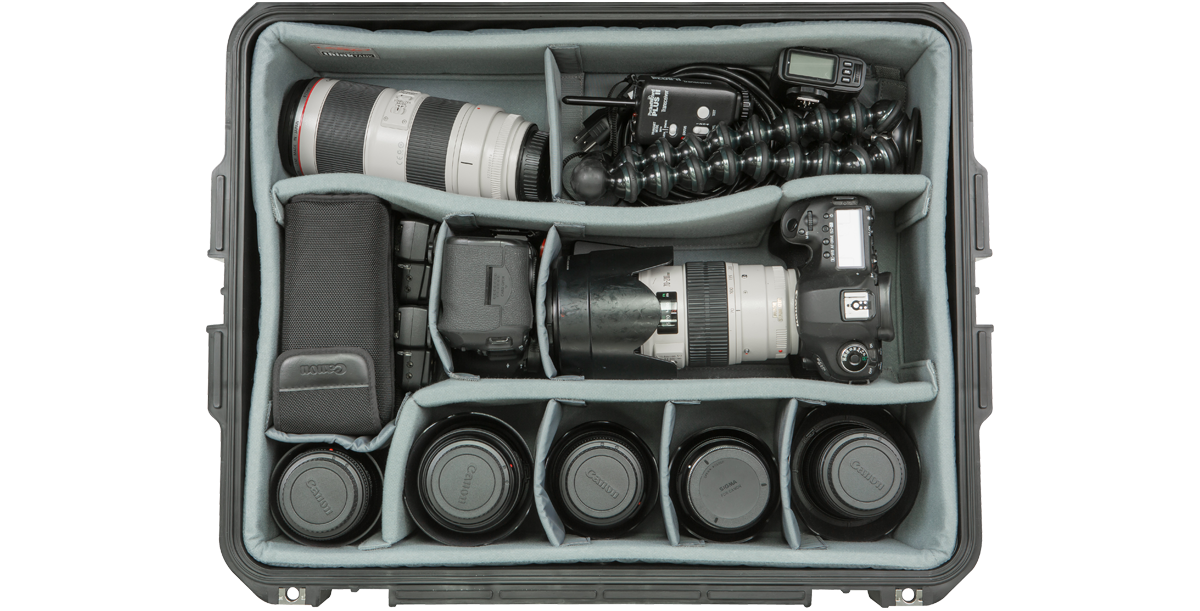 iSeries 3i-2217-10 Case w/Think Tank Designed Video Dividers
