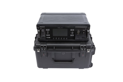 iSeries Case with Removeable 3U Injection Molded Rack Cage, TSA Latches, Wheels