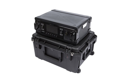 iSeries Case with Removeable 3U Injection Molded Rack Cage, TSA Latches, Wheels