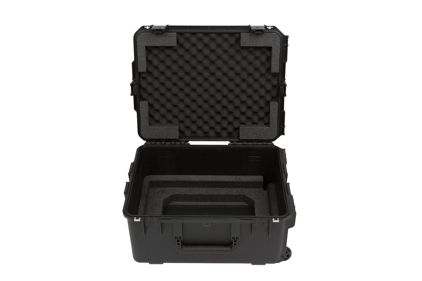 iSeries Case with Removeable 3U Injection Molded Rack Cage, TSA Latches, Wheels