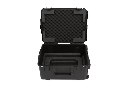 iSeries Case with Removeable 3U Injection Molded Rack Cage, TSA Latches, Wheels
