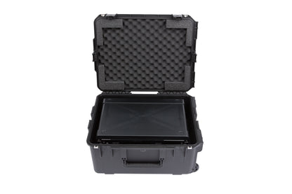 iSeries Case with Removeable 3U Injection Molded Rack Cage, TSA Latches, Wheels