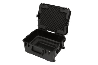 iSeries Case with Removeable 3U Injection Molded Rack Cage, TSA Latches, Wheels