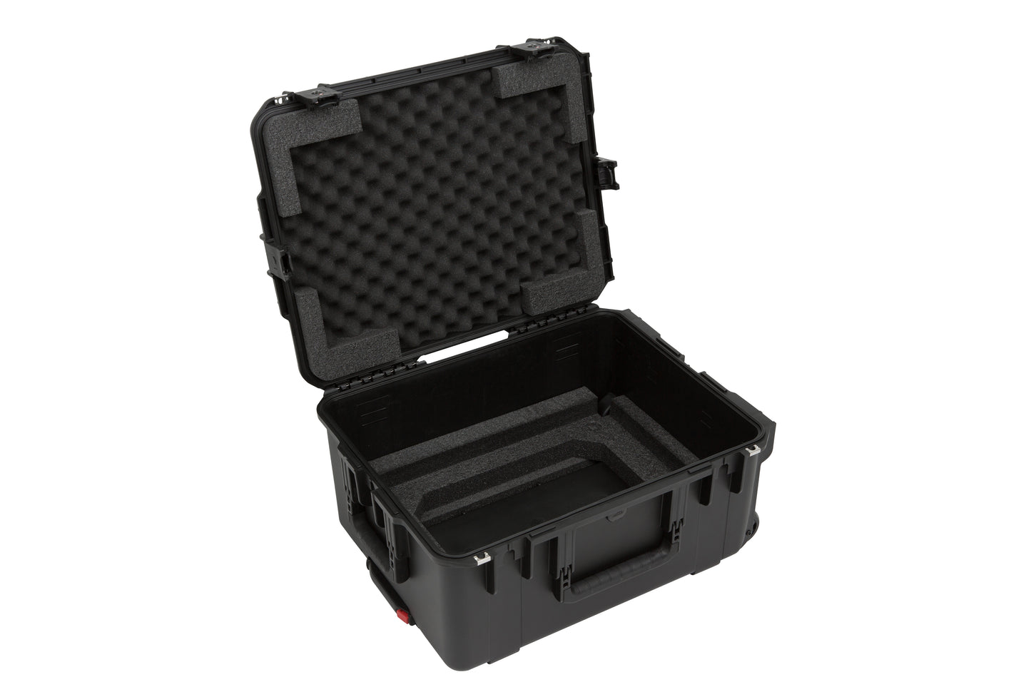 iSeries Case with Removeable 3U Injection Molded Rack Cage, TSA Latches, Wheels
