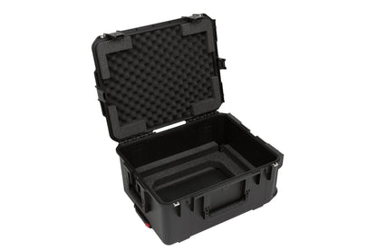 iSeries Case with Removeable 3U Injection Molded Rack Cage, TSA Latches, Wheels