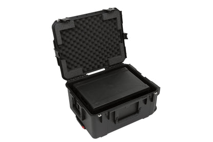 iSeries Case with Removeable 3U Injection Molded Rack Cage, TSA Latches, Wheels