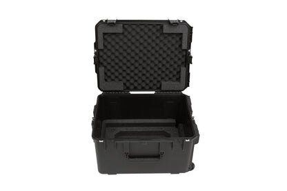 iSeries Case with Removeable 4U Injection Molded Rack Cage, TSA Latches, Wheels