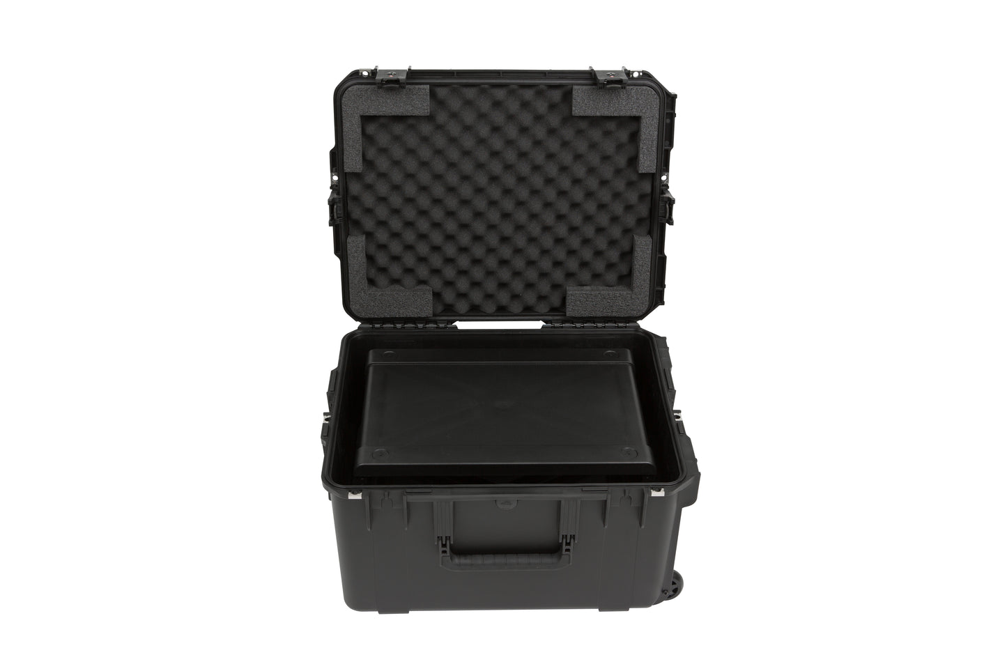 iSeries Case with Removeable 4U Injection Molded Rack Cage, TSA Latches, Wheels