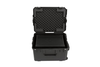 iSeries Case with Removeable 4U Injection Molded Rack Cage, TSA Latches, Wheels