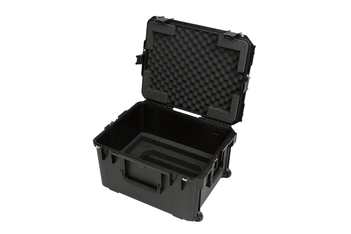 iSeries Case with Removeable 4U Injection Molded Rack Cage, TSA Latches, Wheels