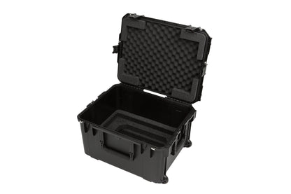 iSeries Case with Removeable 4U Injection Molded Rack Cage, TSA Latches, Wheels