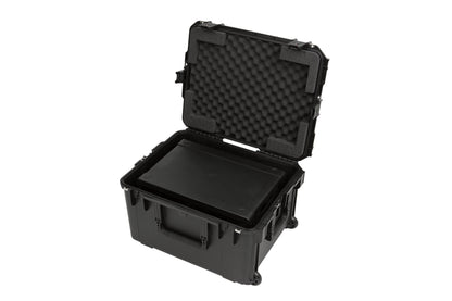 iSeries Case with Removeable 4U Injection Molded Rack Cage, TSA Latches, Wheels