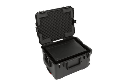 iSeries Case with Removeable 4U Injection Molded Rack Cage, TSA Latches, Wheels