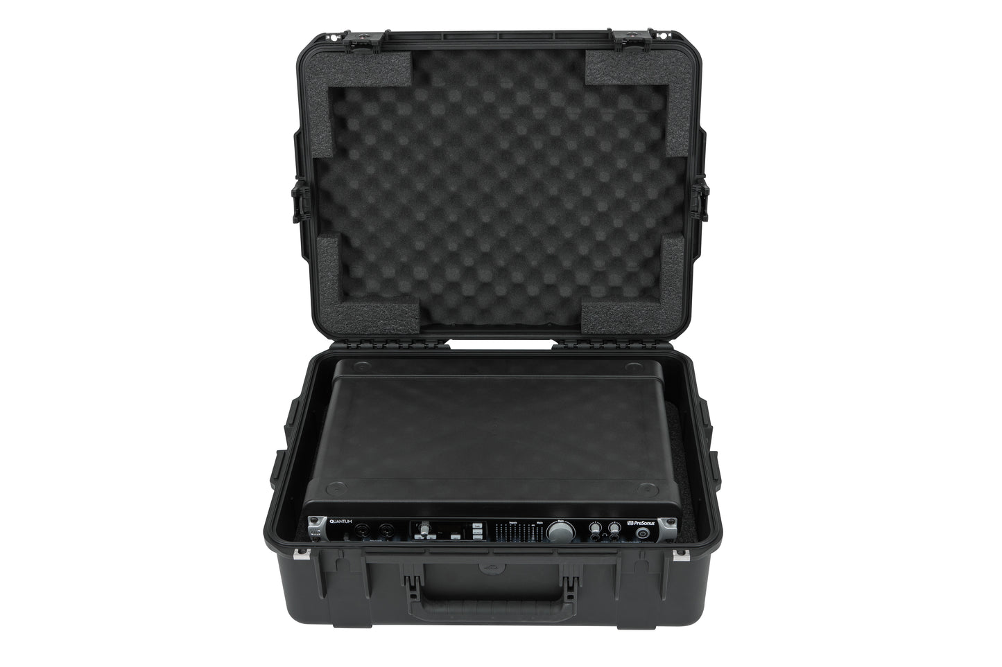 iSeries Case with Removeable 2U Injection Molded Rack Cage, TSA Latches