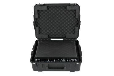 iSeries Case with Removeable 2U Injection Molded Rack Cage, TSA Latches