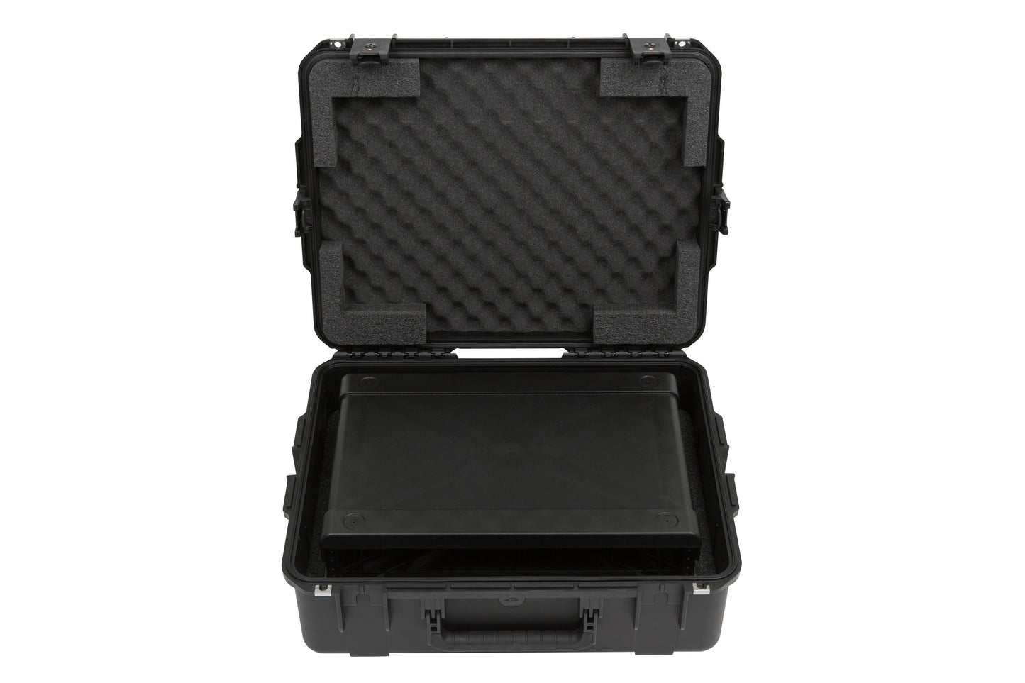 iSeries Case with Removeable 2U Injection Molded Rack Cage, TSA Latches