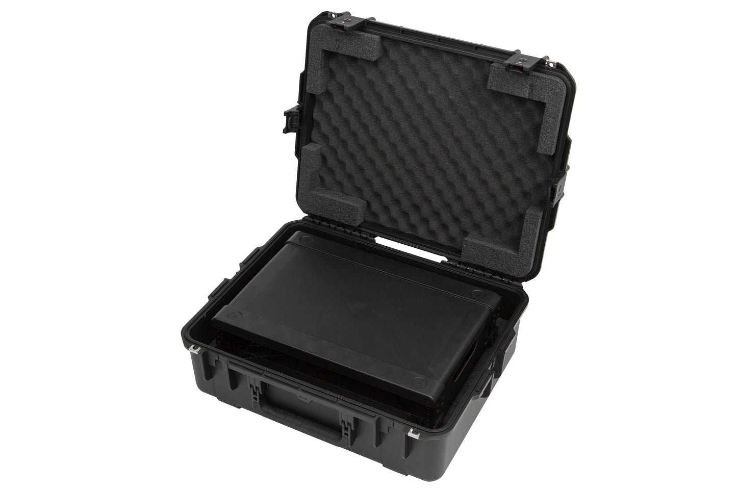 iSeries Case with Removeable 2U Injection Molded Rack Cage, TSA Latches