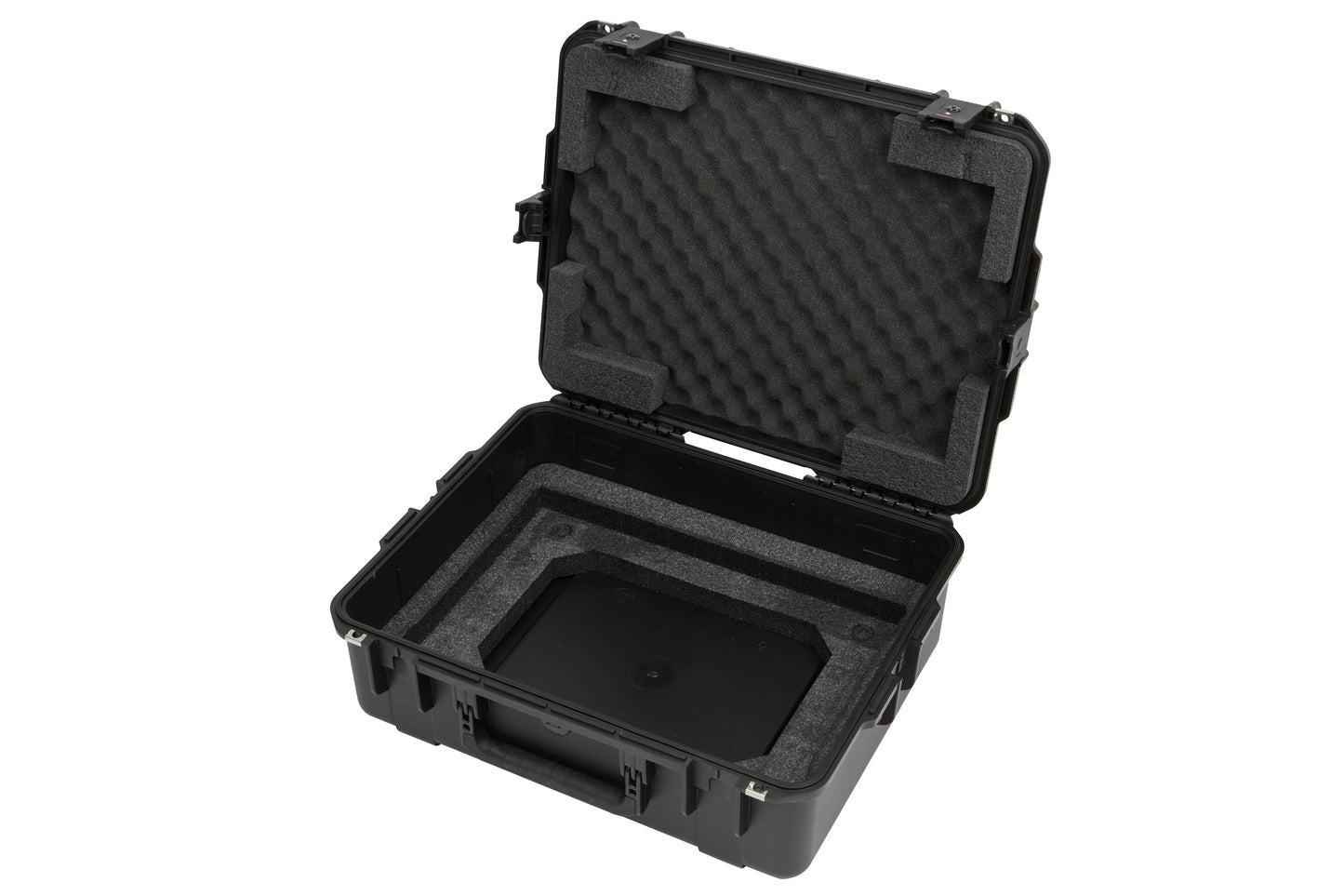 iSeries Case with Removeable 2U Injection Molded Rack Cage, TSA Latches