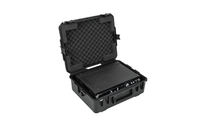 iSeries Case with Removeable 2U Injection Molded Rack Cage, TSA Latches