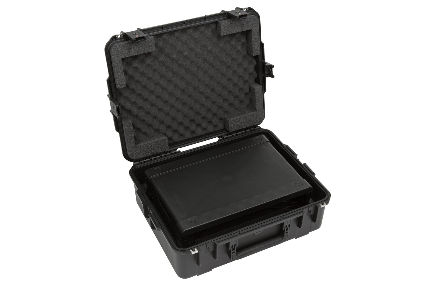 iSeries Case with Removeable 2U Injection Molded Rack Cage, TSA Latches