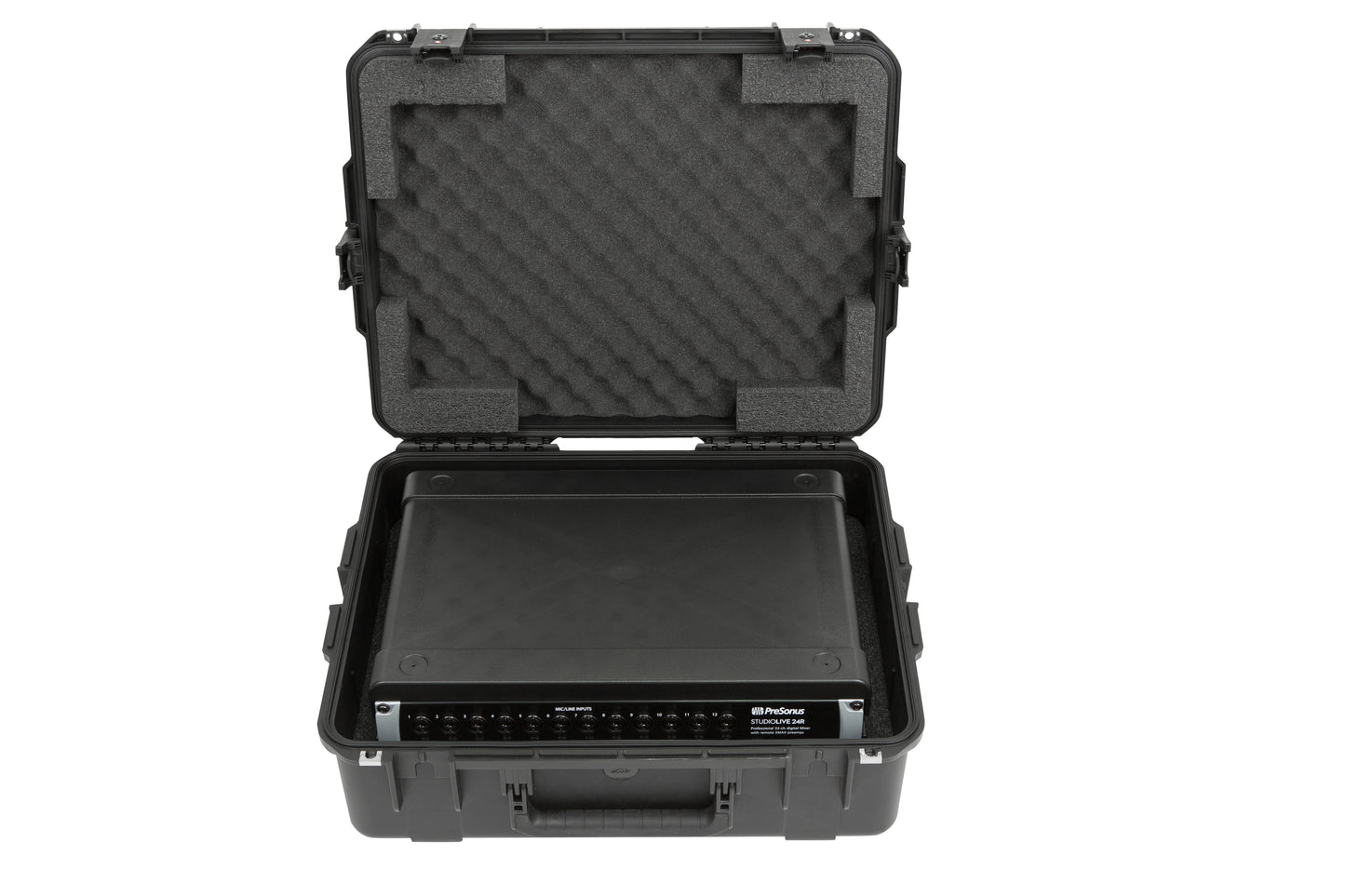 iSeries Case with Removeable 2U Injection Molded Rack Cage, TSA Latches