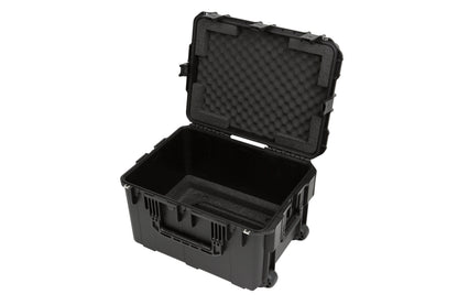 iSeries Case with Removeable 6U Injection Molded Rack Cage, TSA Latches, Wheels