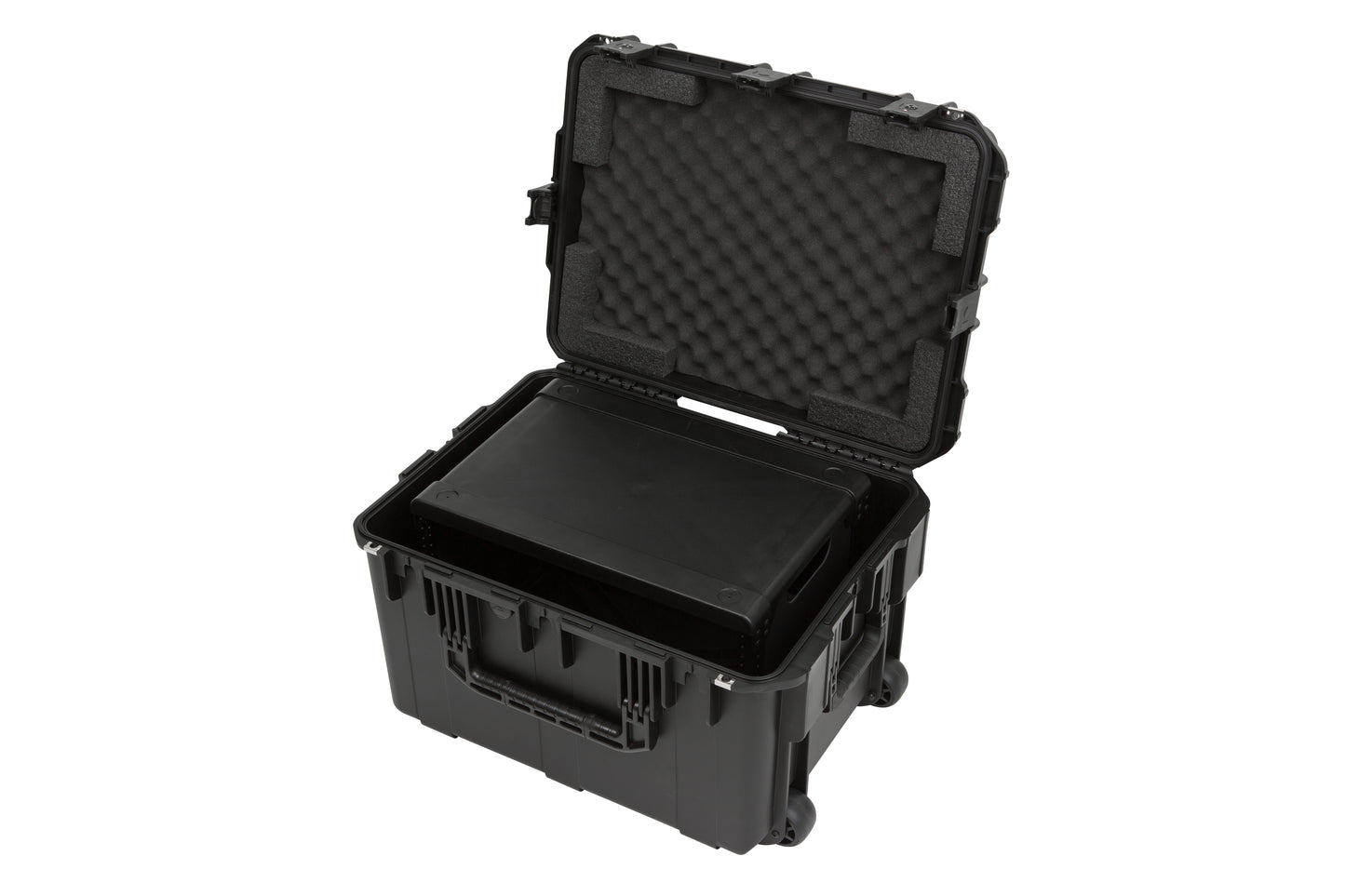 iSeries Case with Removeable 6U Injection Molded Rack Cage, TSA Latches, Wheels