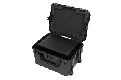 iSeries Case with Removeable 6U Injection Molded Rack Cage, TSA Latches, Wheels